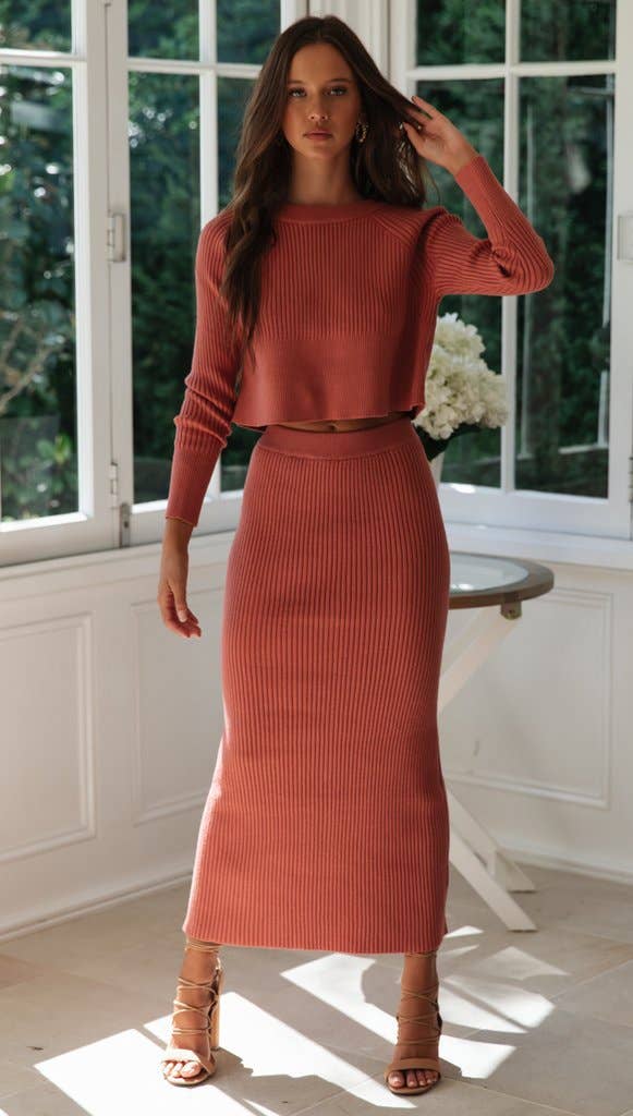 The Bianca Sweater Set Dress