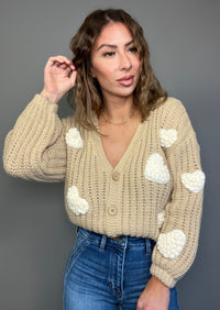 Cloud of Hearts Cardigan