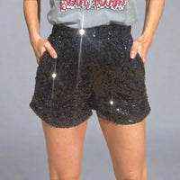 Sequin Queen Shorts